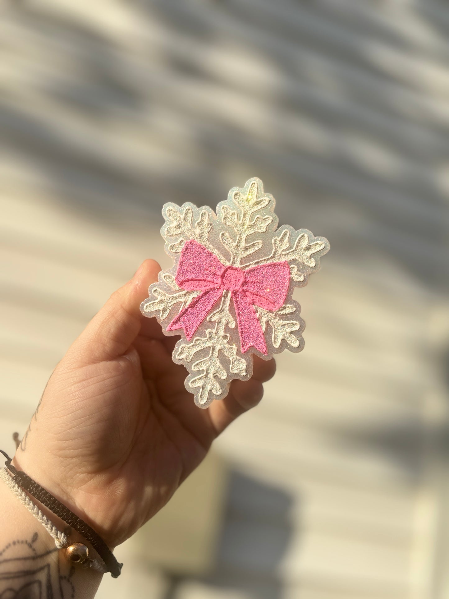 Snowflake with Bow
