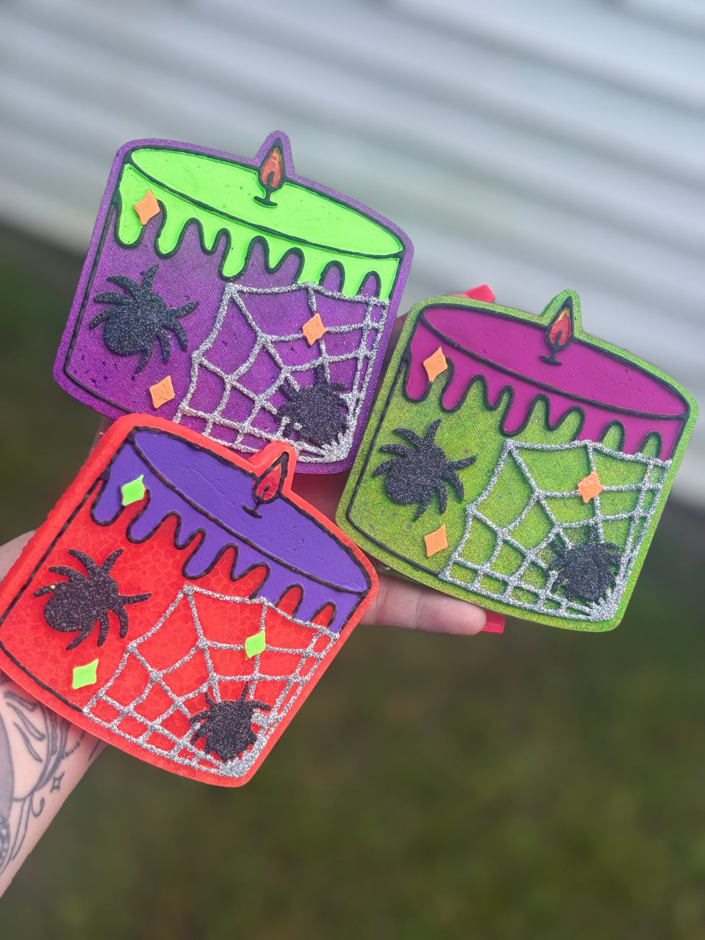 Halloween Spooky Candle