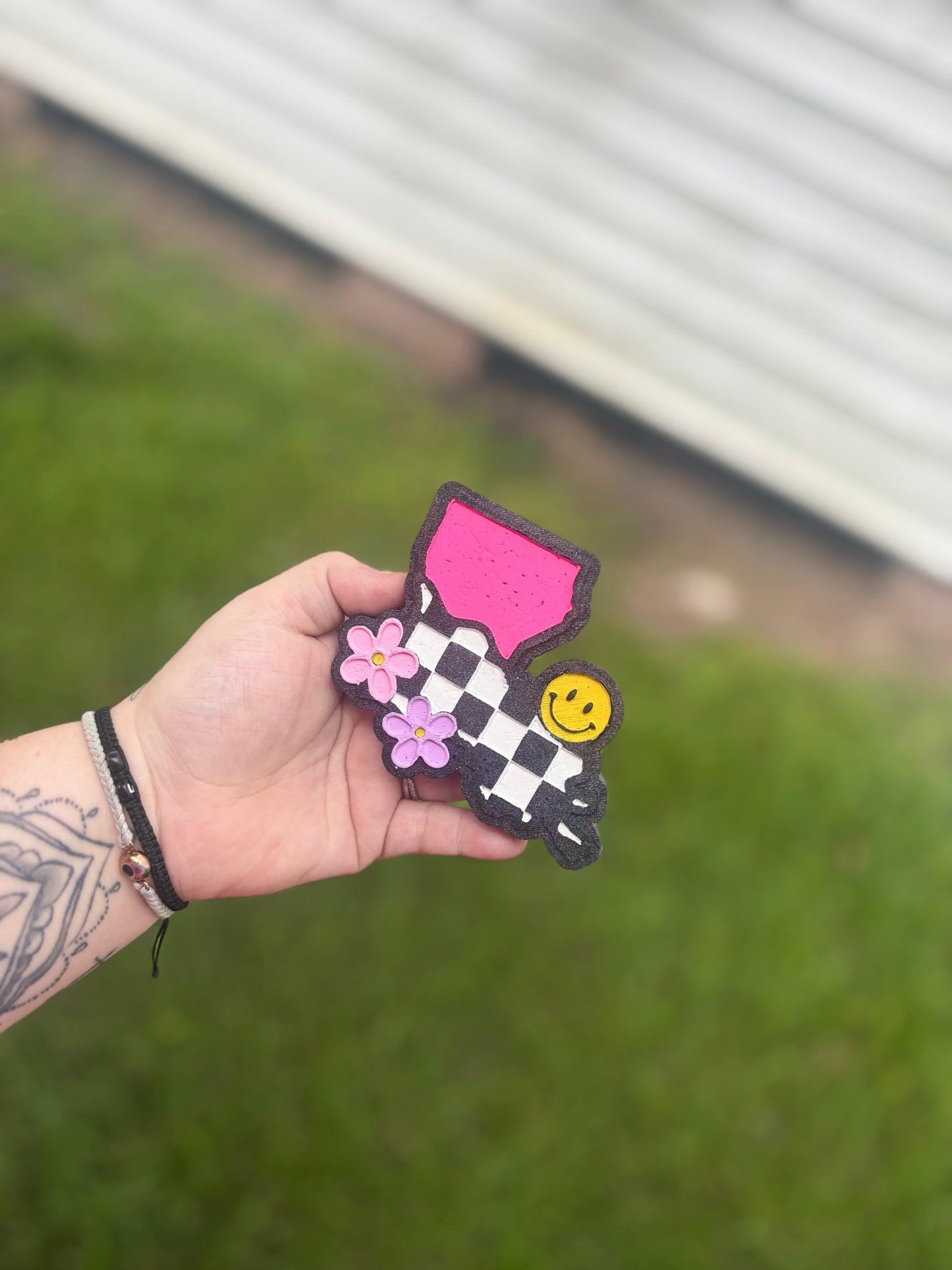 Checkered Retro Louisiana