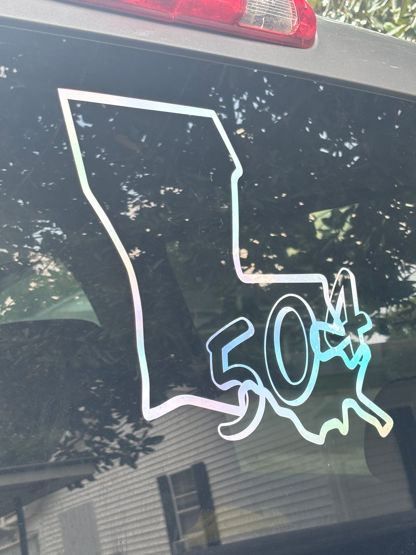 State & Area Code Vinyl Decal