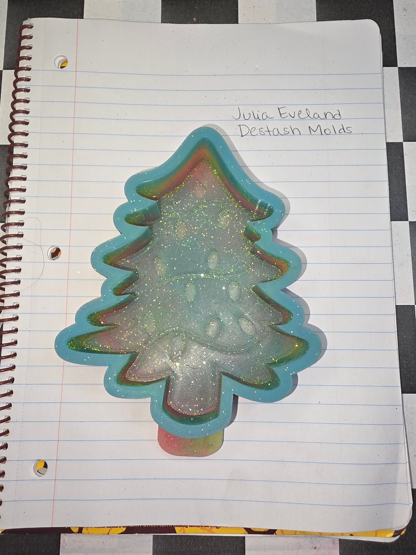 Christmas Tree Destash Mold