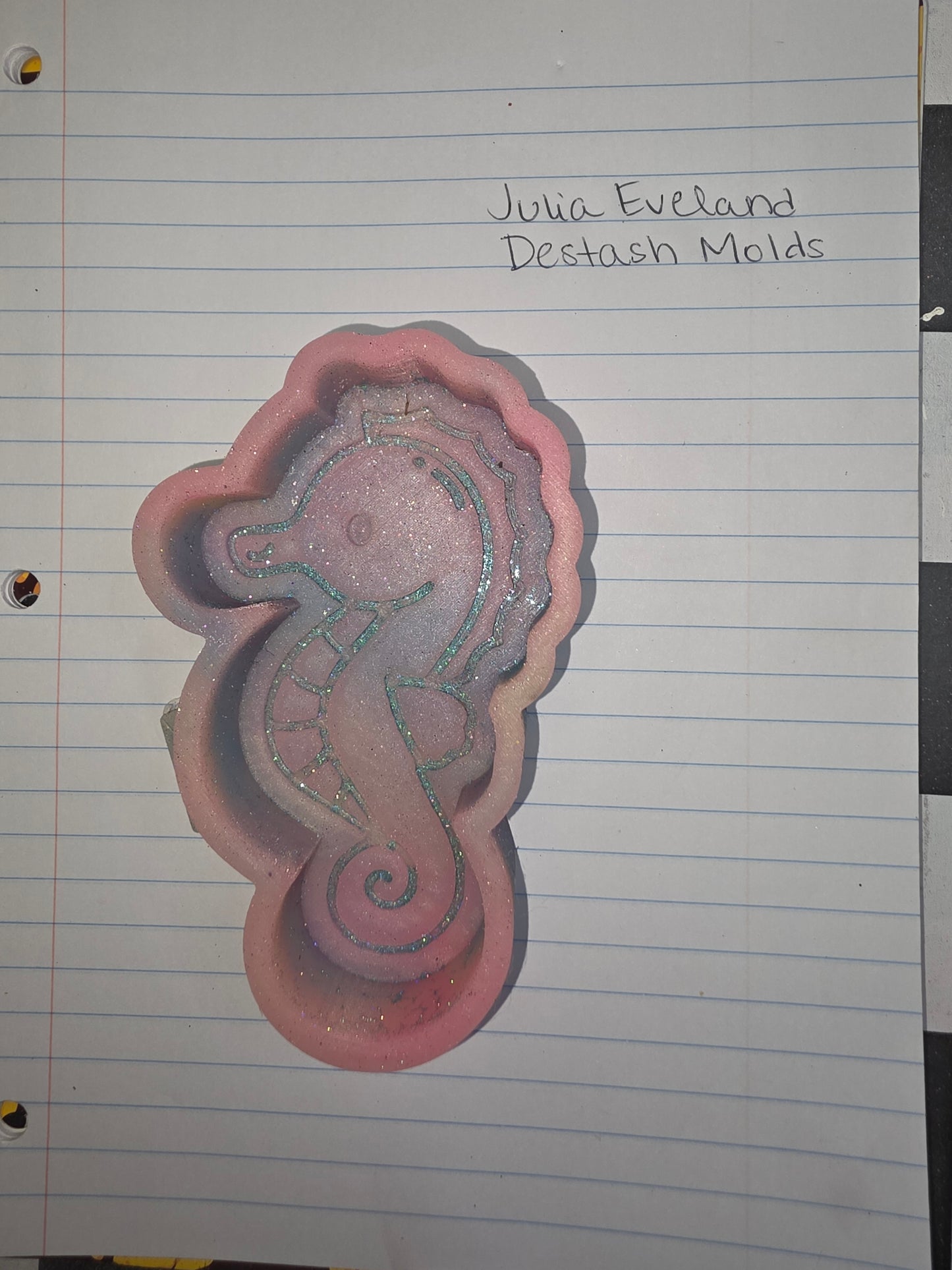 Seahorse Destash Mold