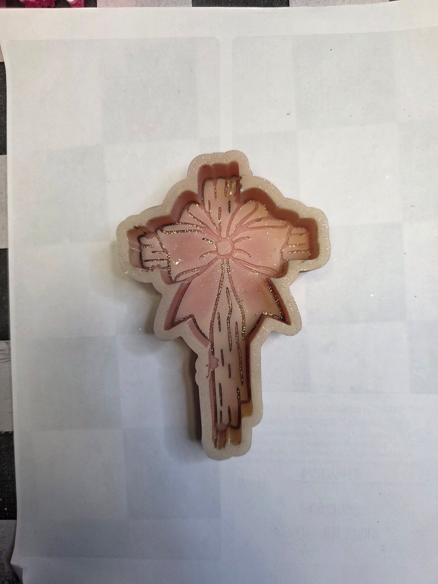 Cross with bow