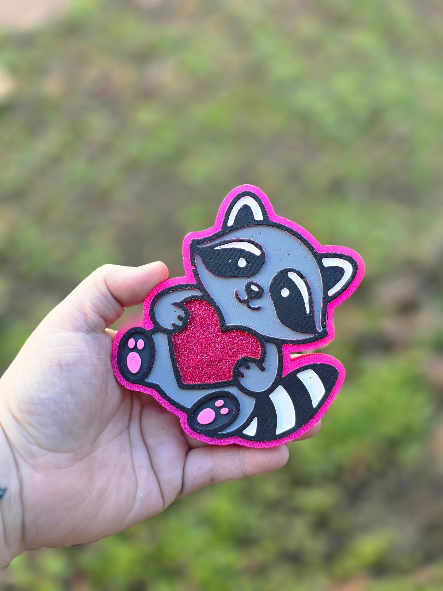 Valentines Raccoon