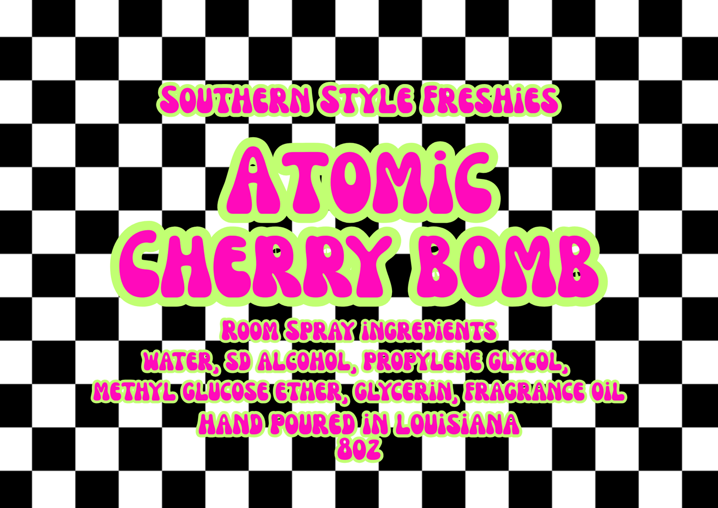 Atomic Cherry Bomb Room Spray 8oz