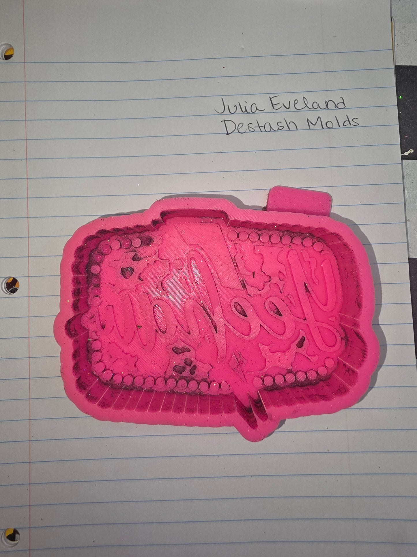Yeehaw Buckle Destash Mold