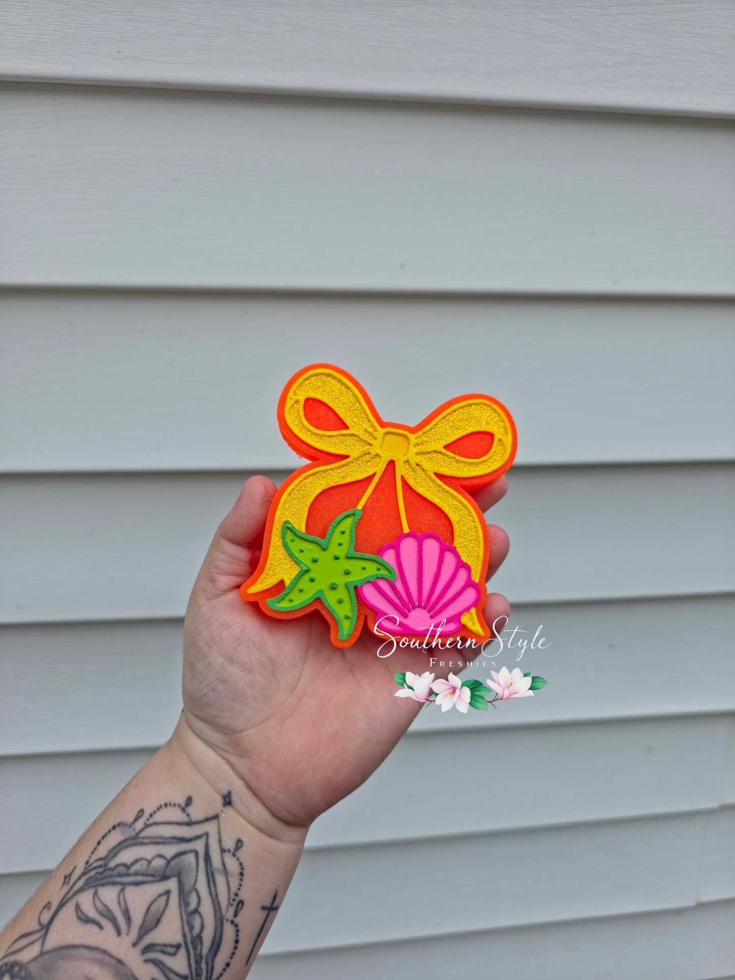 Starfish and Shell Cherries with Bow