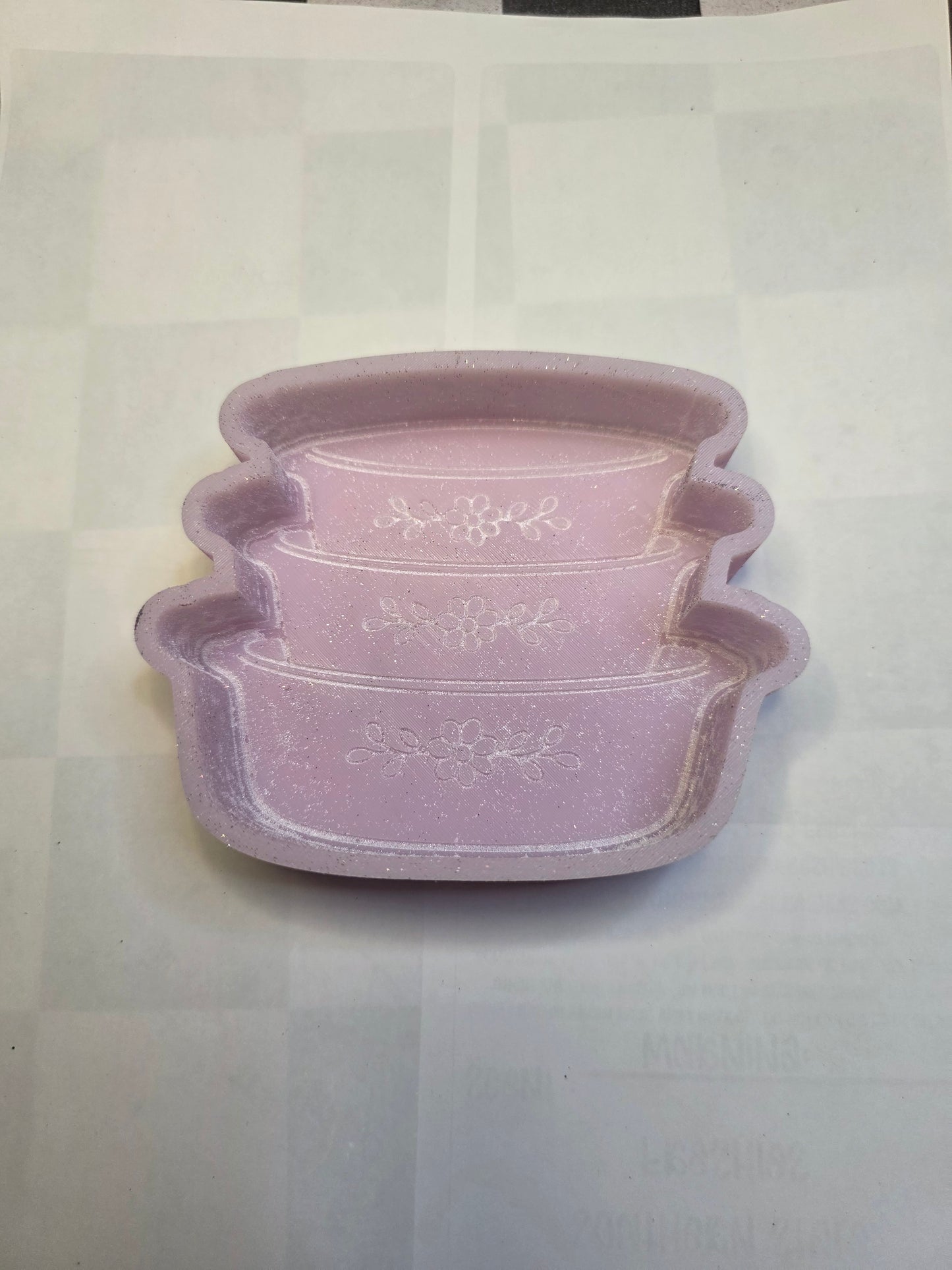 Pyrex dishes stack