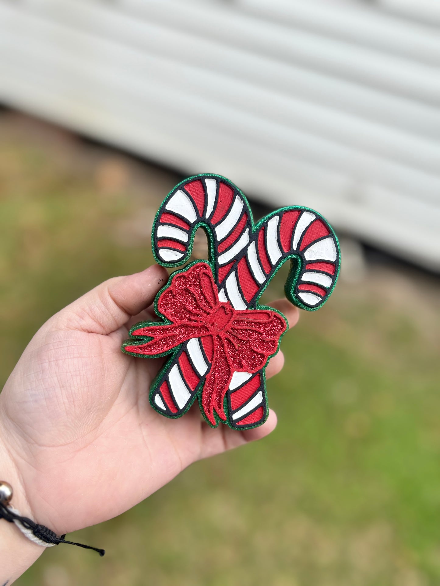 Candy Canes with Bow