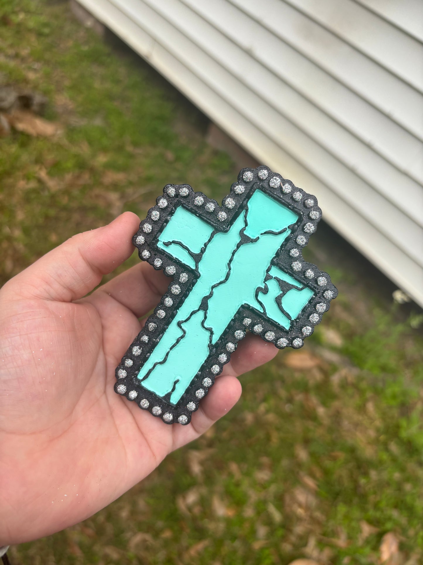 Turquoise Jewelry Cross