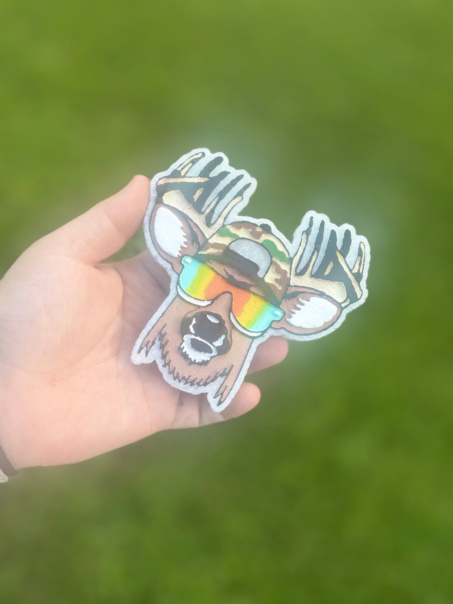 Cool Buck with Hat & Shades