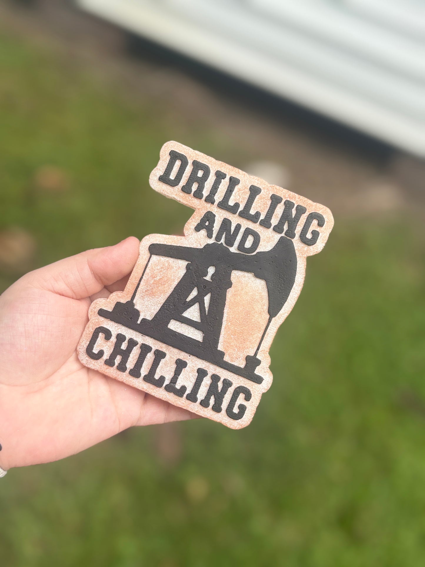 Drilling And Chilling Oil Pump