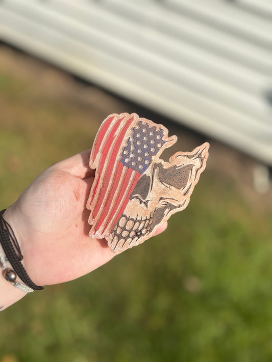 Skull & Flag