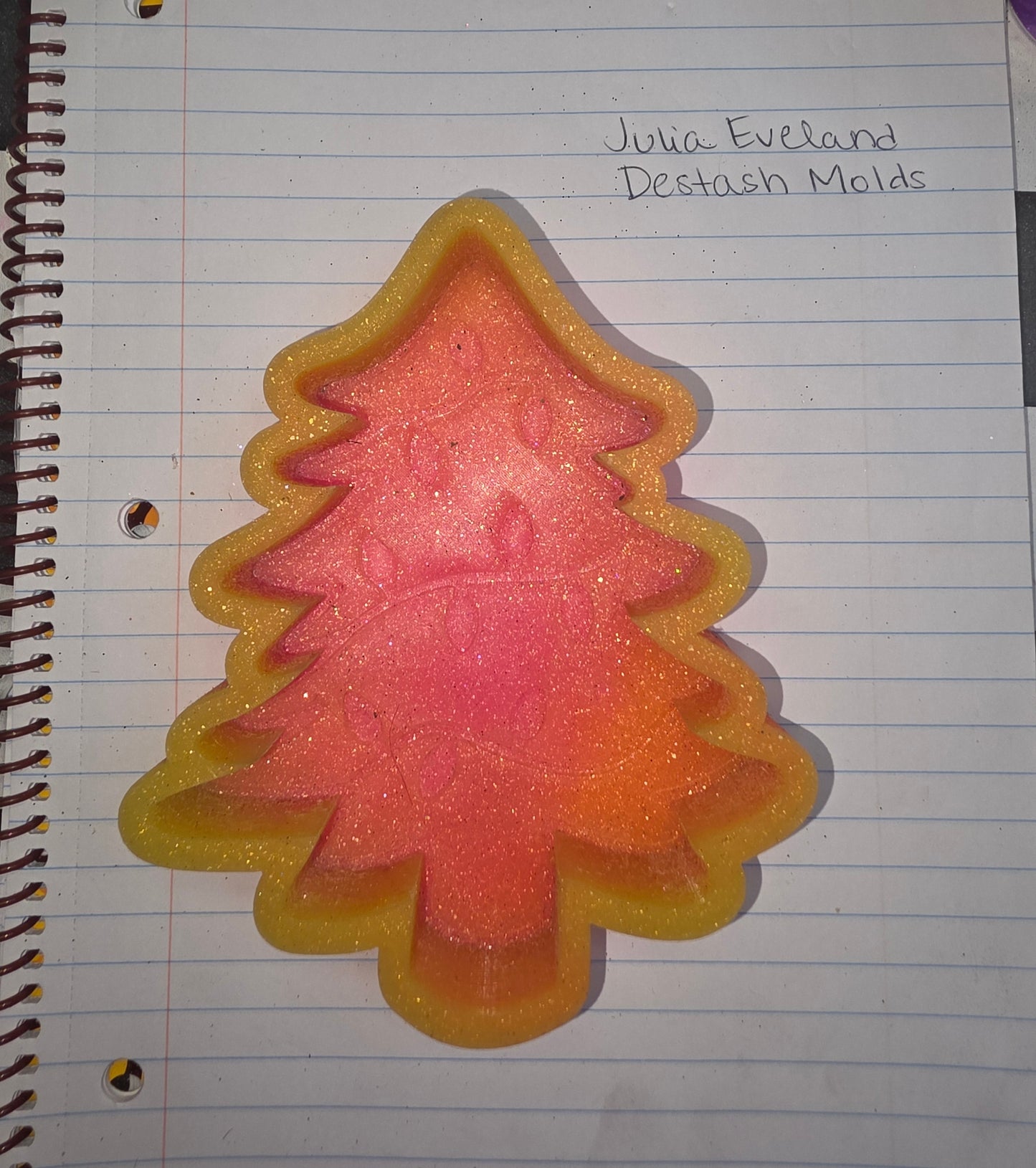 Christmas Tree Destash Mold