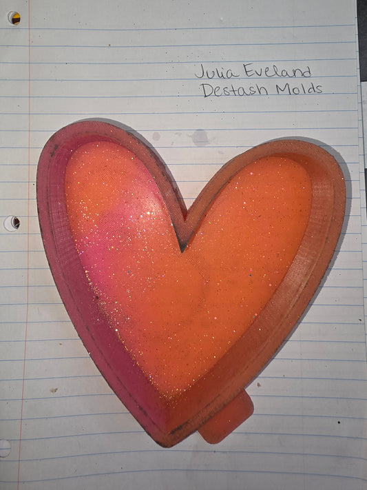 Heart Destash Mold
