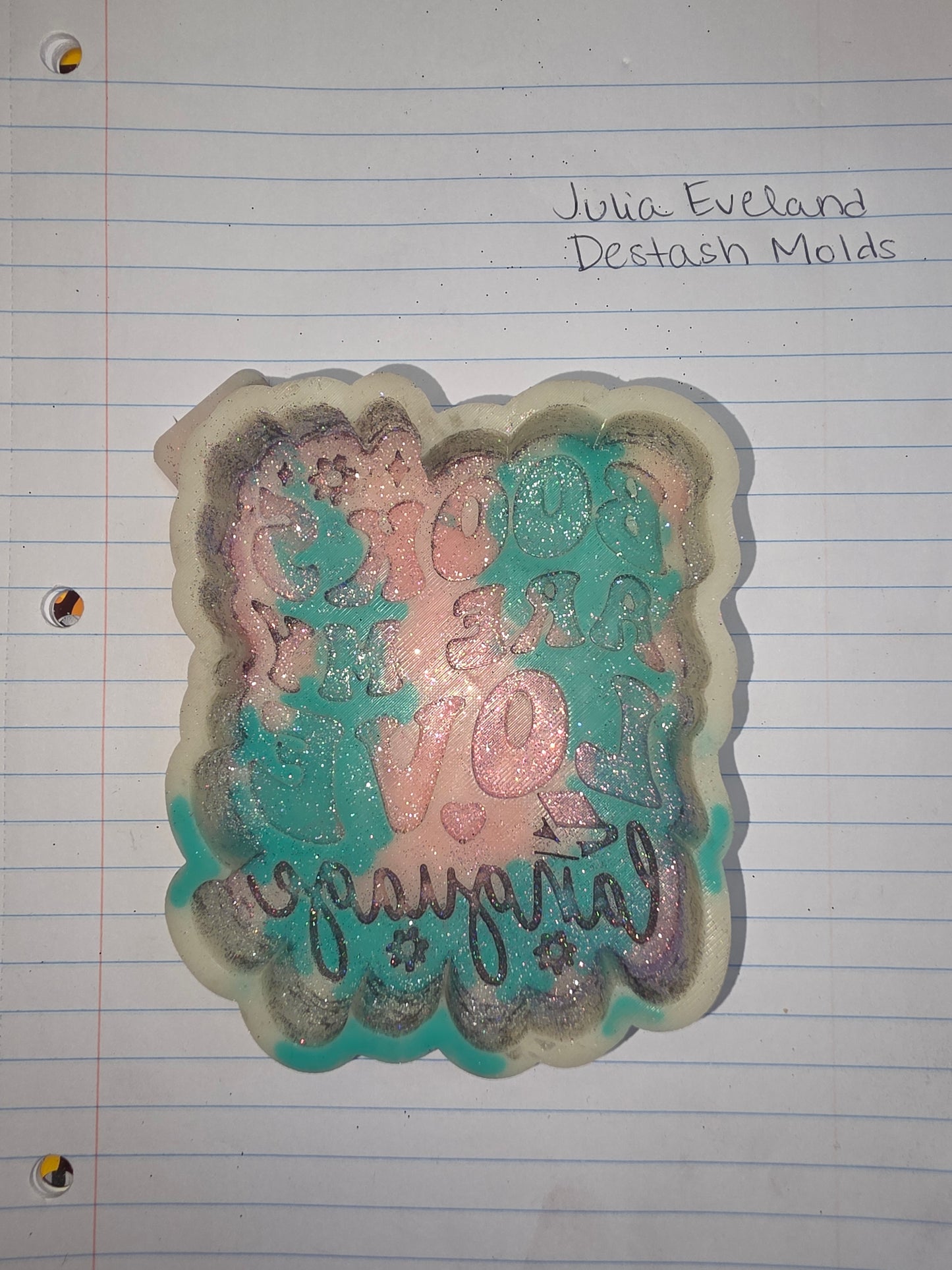 Books Are My Love Language Destash Mold