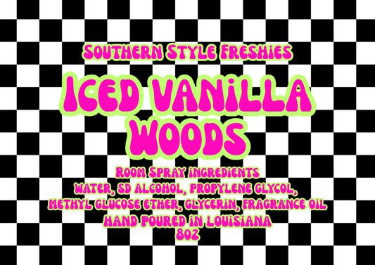 Iced Vanilla Woods Room Spray 8oz
