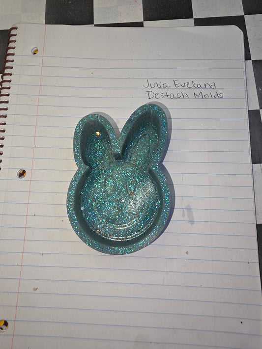 Bunny Smiley Destash Mold