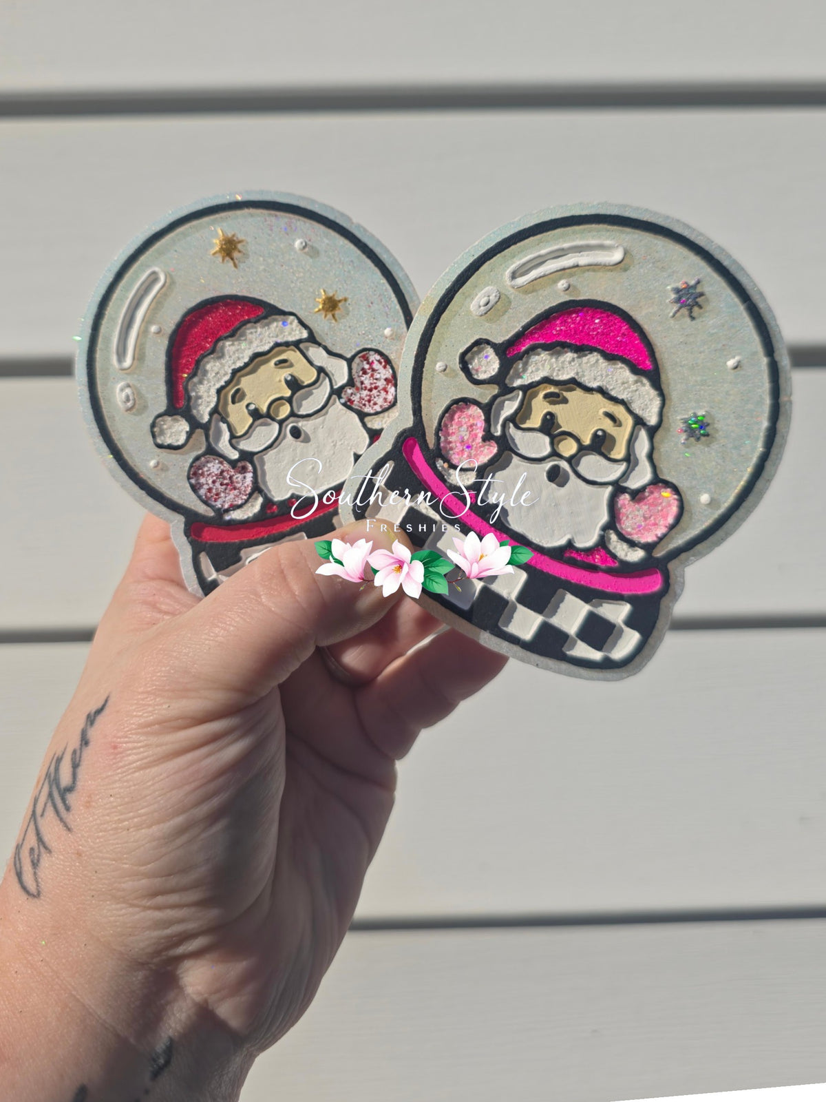 Santa Snow Globe