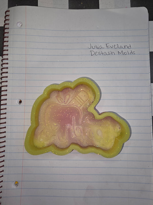 Teach with Apple & Pencil Destash Mold