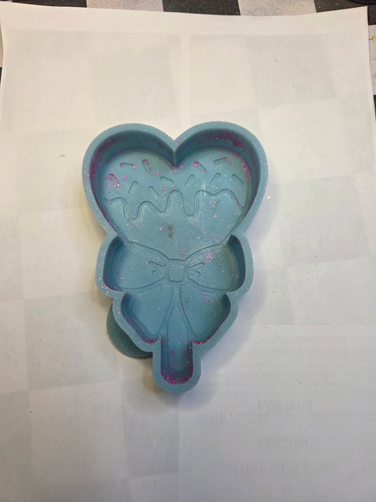 Heart cake pop