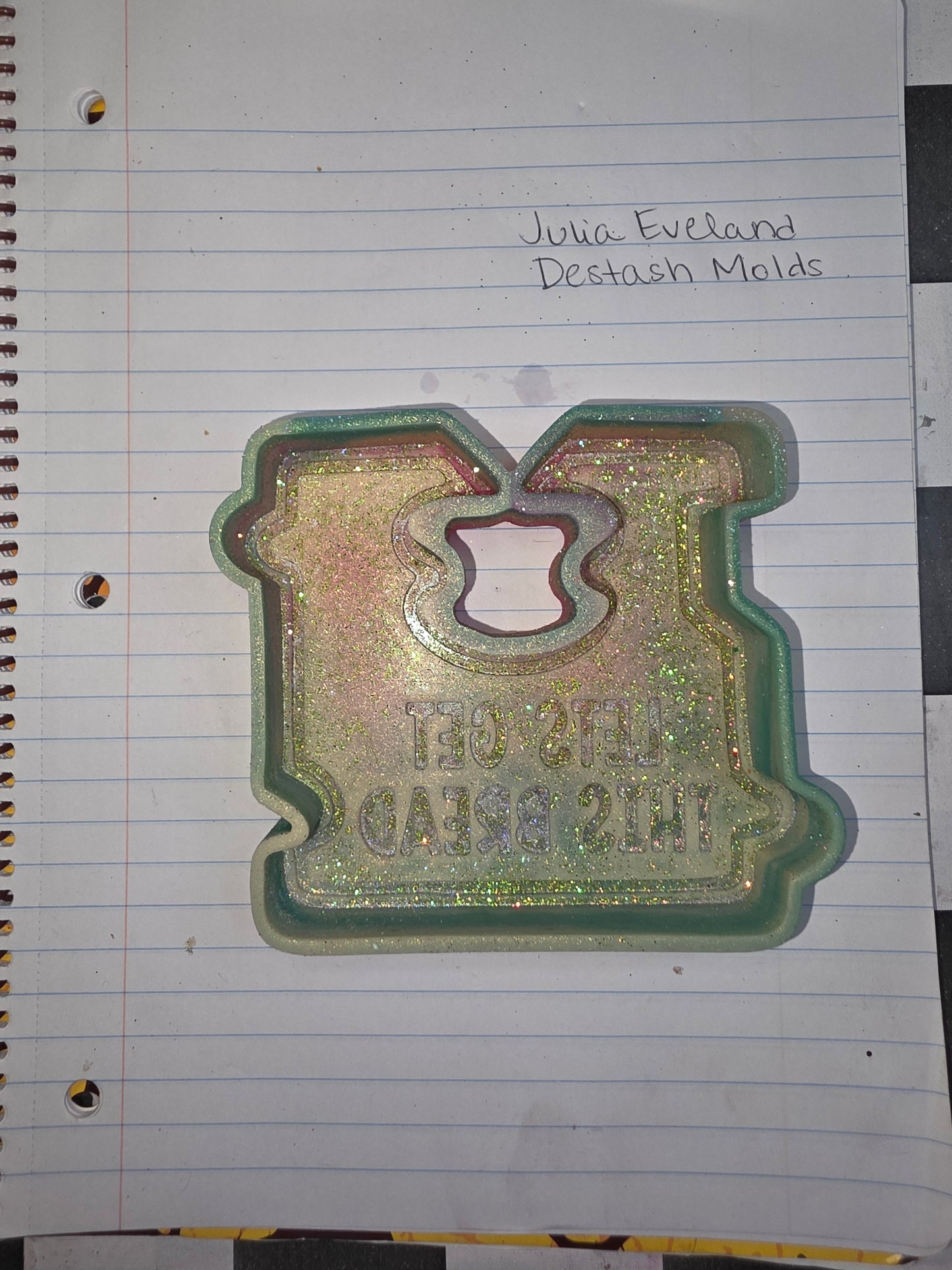 Lets Get This Bread Destash Mold