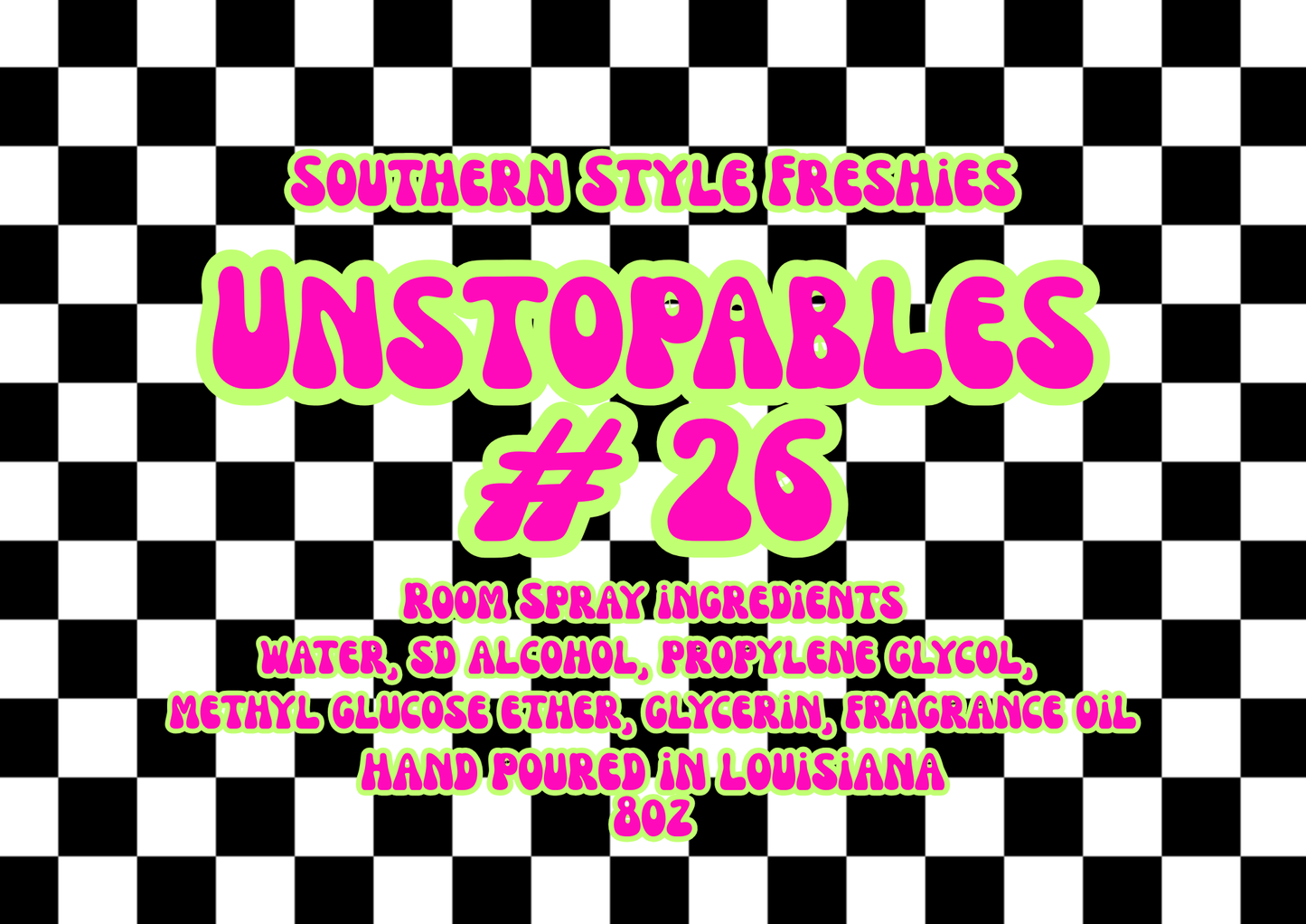 Unstopables #26 Room Spray 8oz