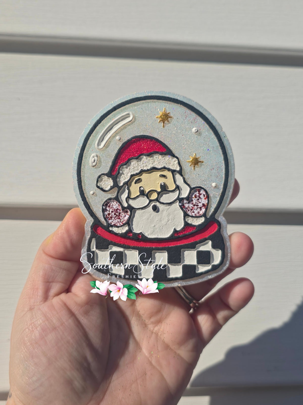 Santa Snow Globe