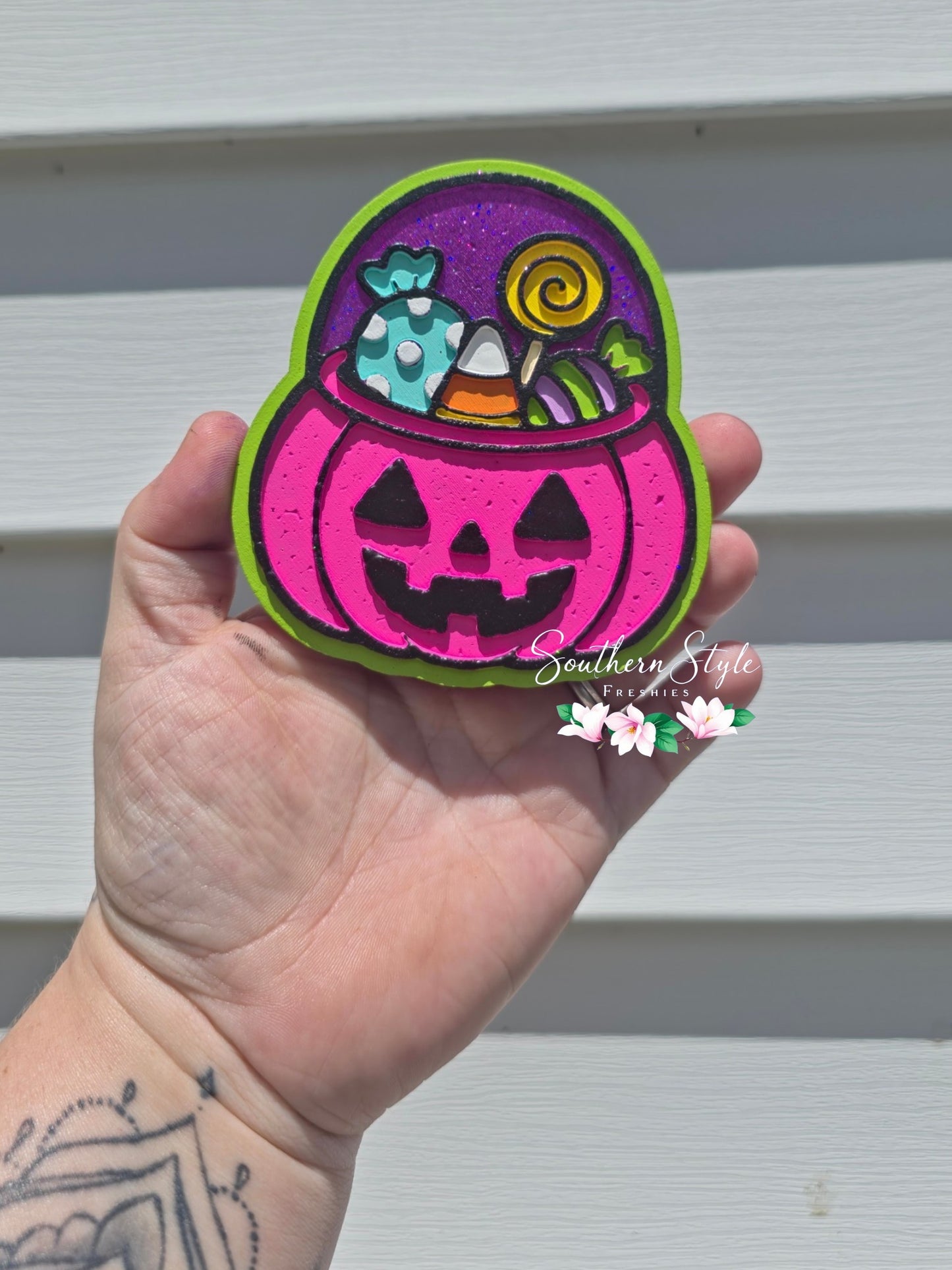 Jack O Lantern Candy Bucket