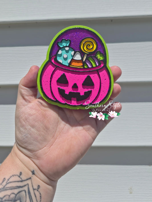 Jack O Lantern Candy Bucket