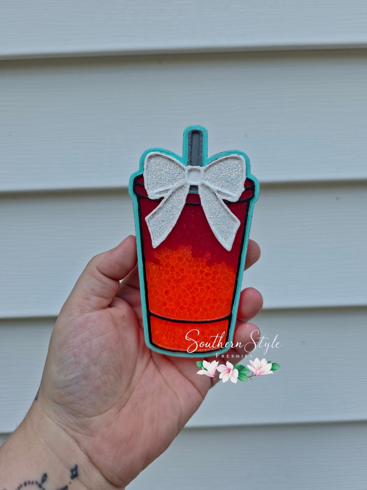 Loaded Tea Cup with Bow