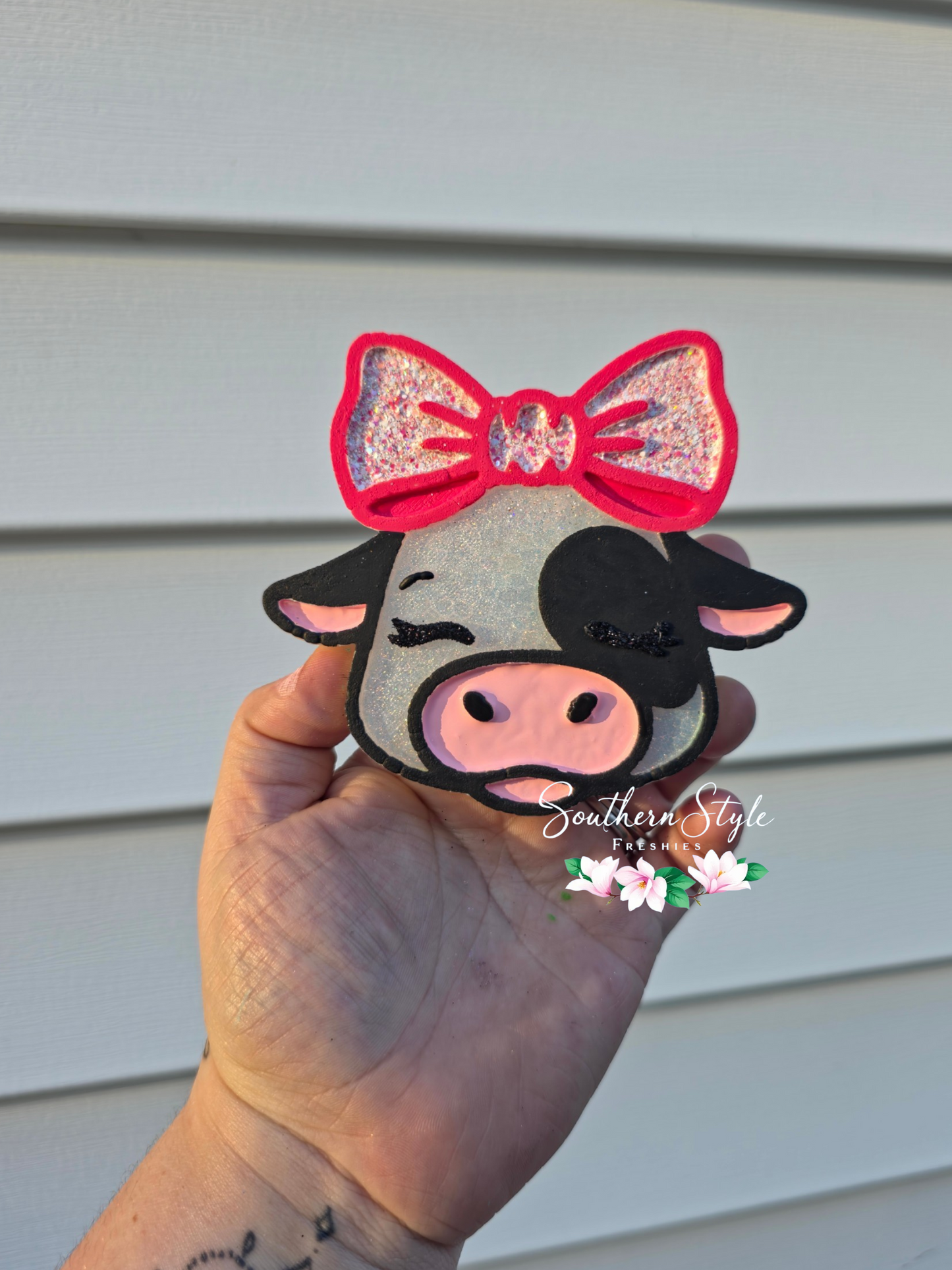 Precious Cow with Bow