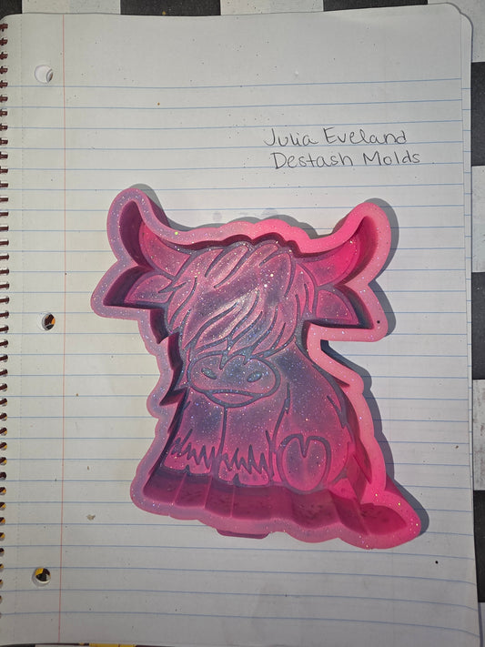 Highland Cow Destash Mold