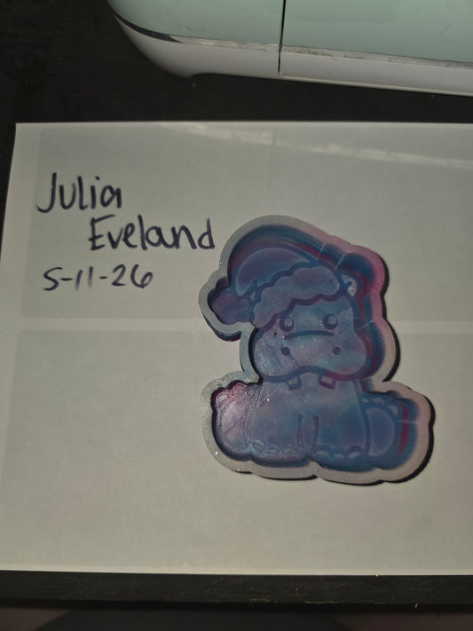 Christmas Hippo