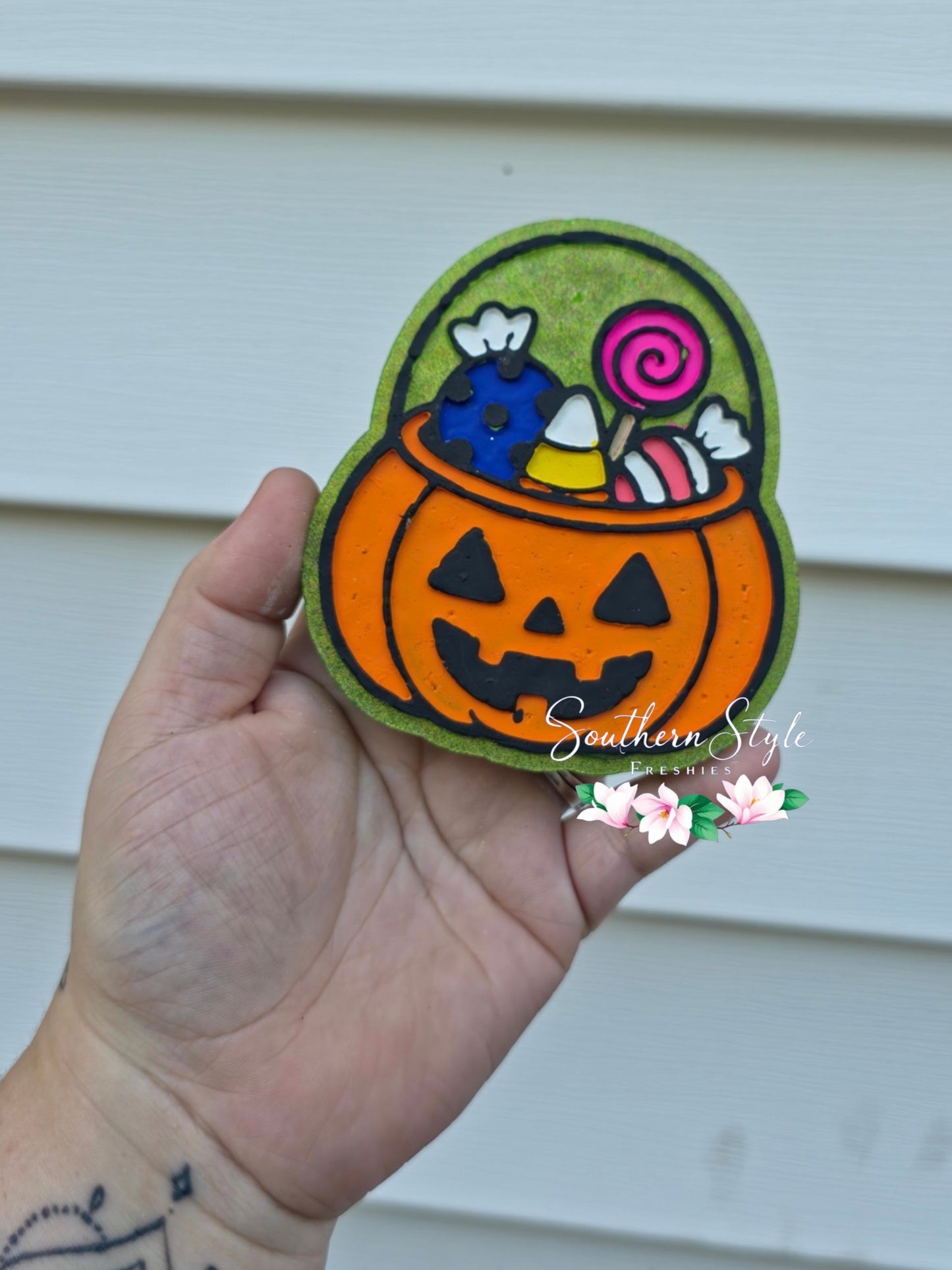 Jack O Lantern Candy Bucket