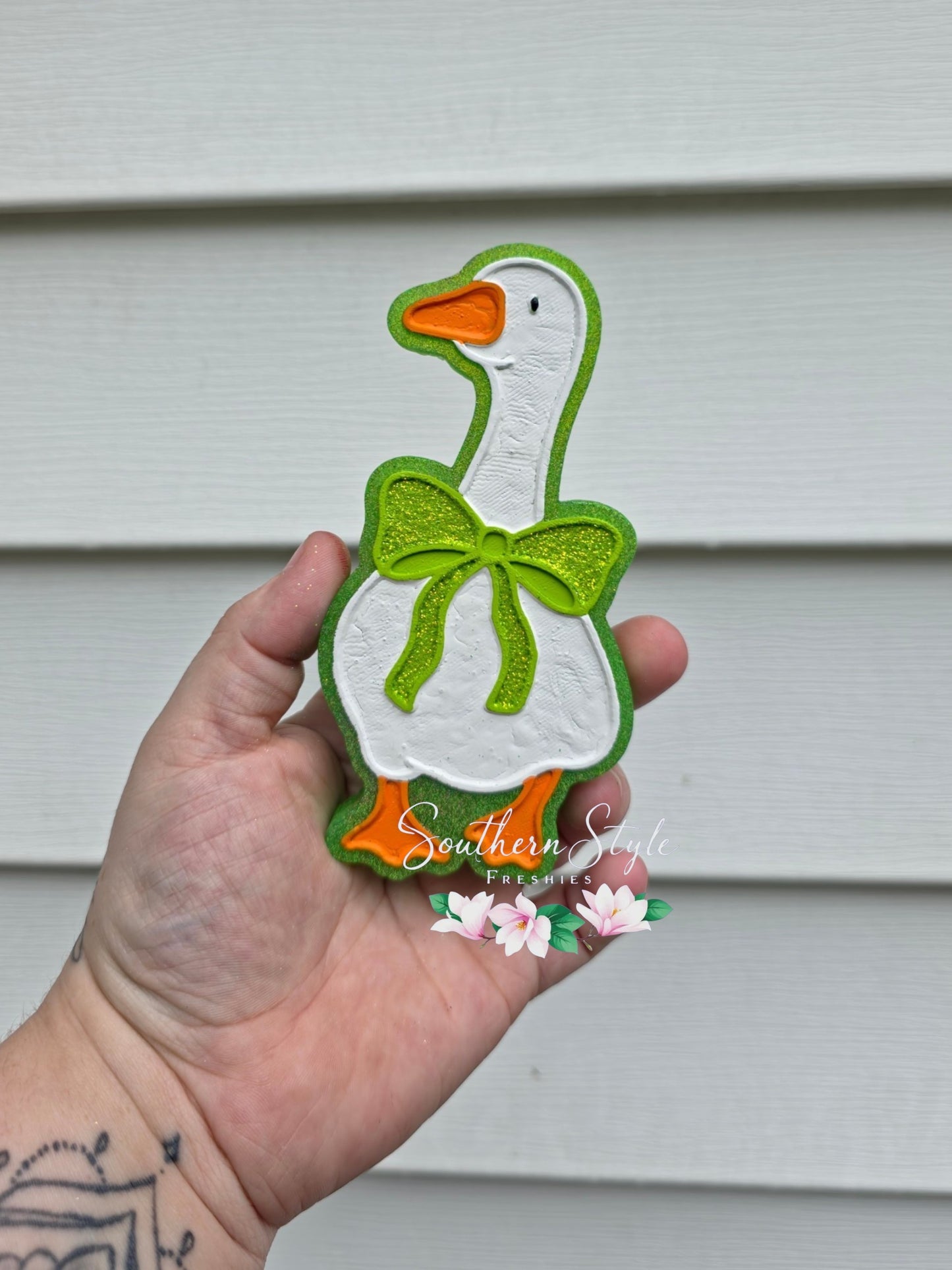 Goose with Bow