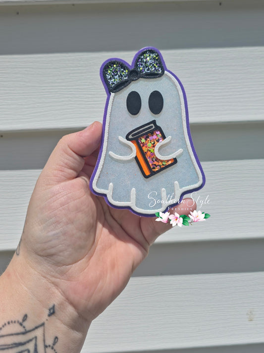 Girly Ghost with Book