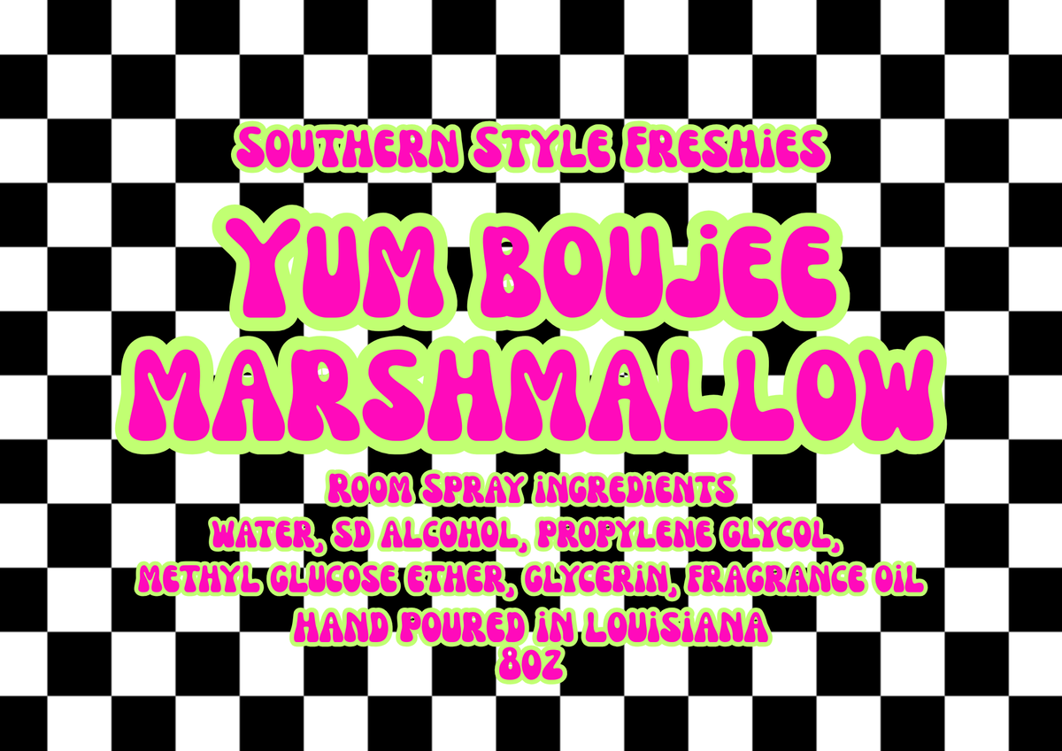 Yum Boujee Marshmallow Room Spray 8oz
