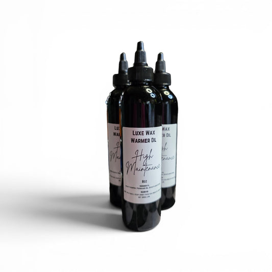 Luxe Wax Warmer Oil High Maintenance 8oz