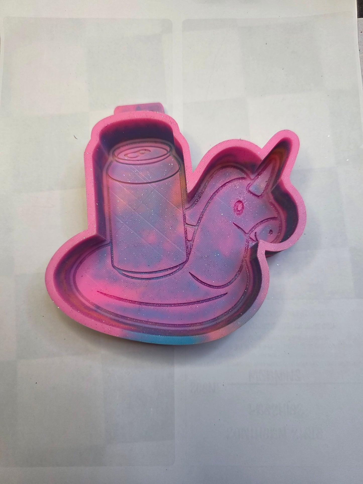 Unicorn with can floatie